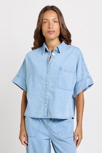 Betty Basics Dawn Denim Shirt