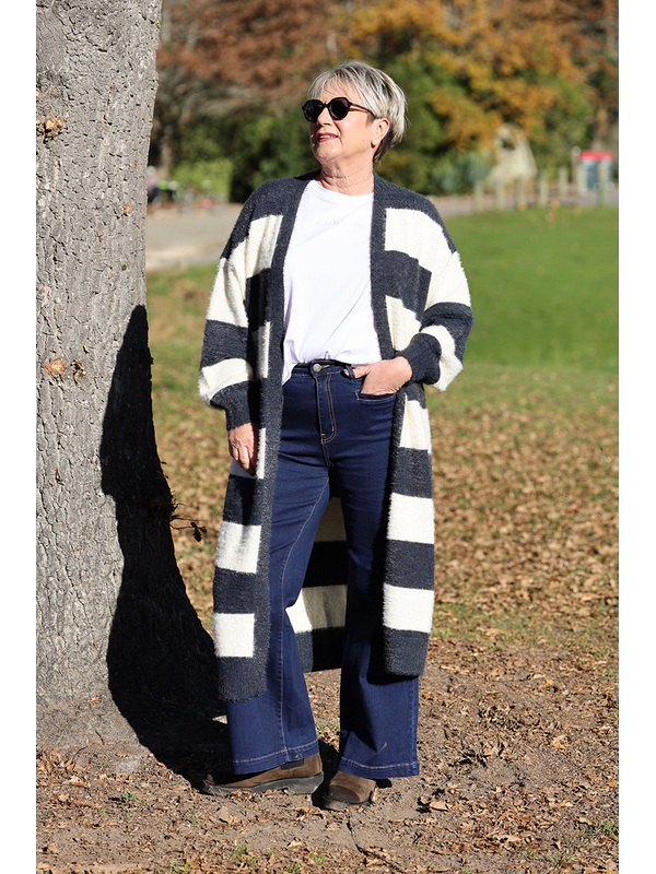Betty Basics Franca Long Knit Cardigan 