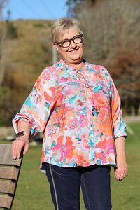 Seduce Eleanor Paintburst Top