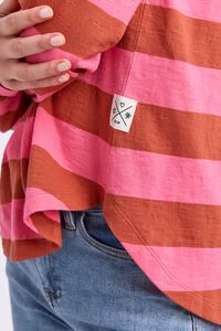 Elm Spritz Stripe LS Tee