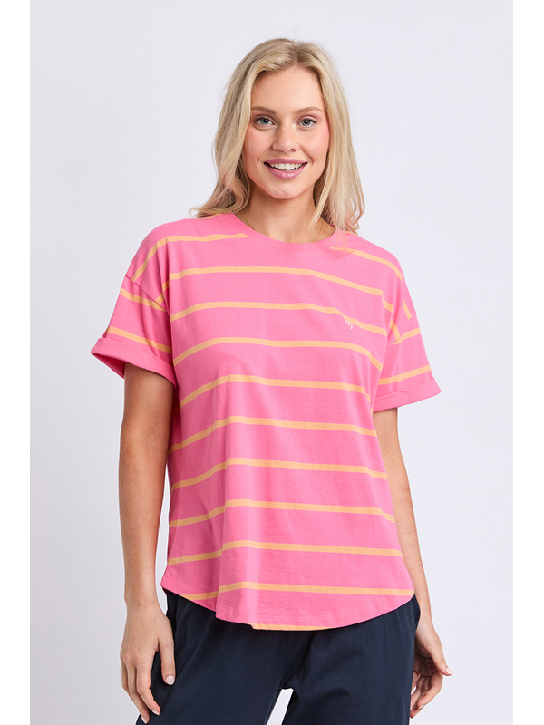 Elm Halli SS Stripe Tee