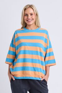 Elm Mazie Block Stripe Sweat