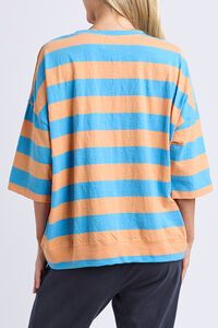 Elm Mazie Block Stripe Sweat