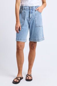 Elm Atlas Long Denim Short