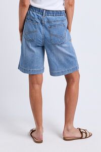 Elm Birdie Long Denim Short