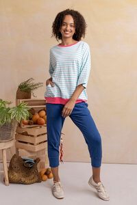 Elm Mazie Stripe Ringer Sweat