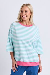 Elm Mazie Stripe Ringer Sweat