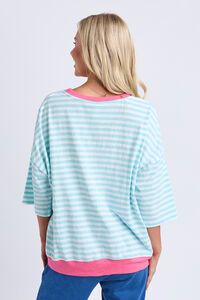 Elm Mazie Stripe Ringer Sweat