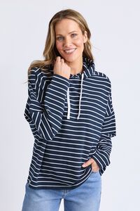 Elm Rhea Hoodie Stripe