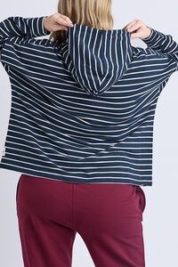 Elm Rhea Hoodie Stripe