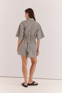 Sass Ingrid Tie Waist Playsuit