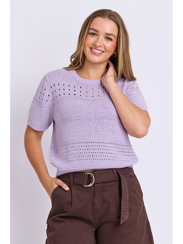 Foxwood Sable Knit Top
