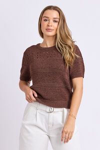 Foxwood Sable Knit Top