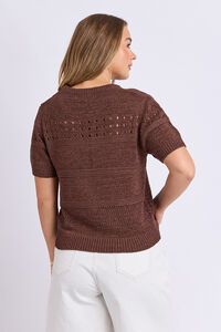 Foxwood Sable Knit Top