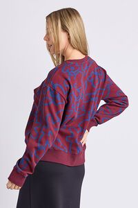 Elm Freedom Floral Crew