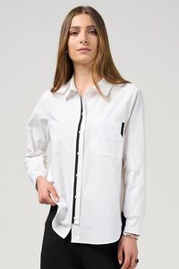 Madly Sweetly Mixed Media Shirt