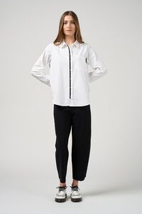 Madly Sweetly Mixed Media Shirt