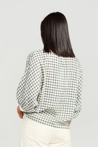 Et Alia Aroha Pine Check Top