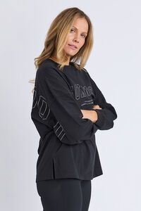 Foxwood Metallic Interval LS Tee
