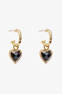 Antler Twilight Heart Earring