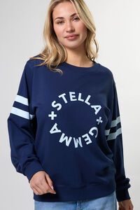 Stella + Gemma Essential Navy Rotation Sweat
