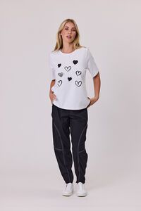 Classified Heart Trim Tee