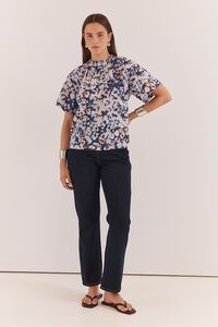 Sass Anika Frill Neck Blouse
