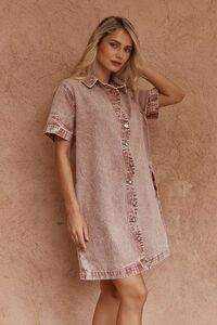 Sass Pepe Wave Denim Dress