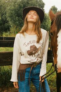 Foxwood Bandit Boots Long Sleeve Tee