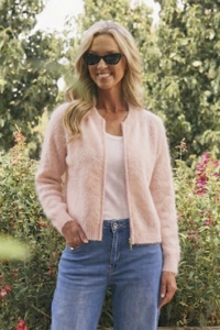 Italian Star Luxe Mohair Bomber