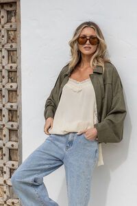 Smaibulun Yuzu Suede Bomber Jacket