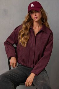 Smaibulun Yuzu Suede Bomber Jacket