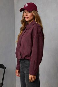 Smaibulun Yuzu Suede Bomber Jacket
