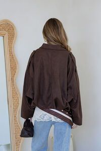 Smaibulun Yuzu Suede Bomber Jacket