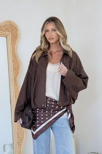 Smaibulun Yuzu Suede Bomber Jacket