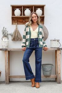Miracle Brady Bunch Stripe Cardi