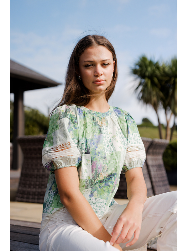 Nmbr Rose Paige Top