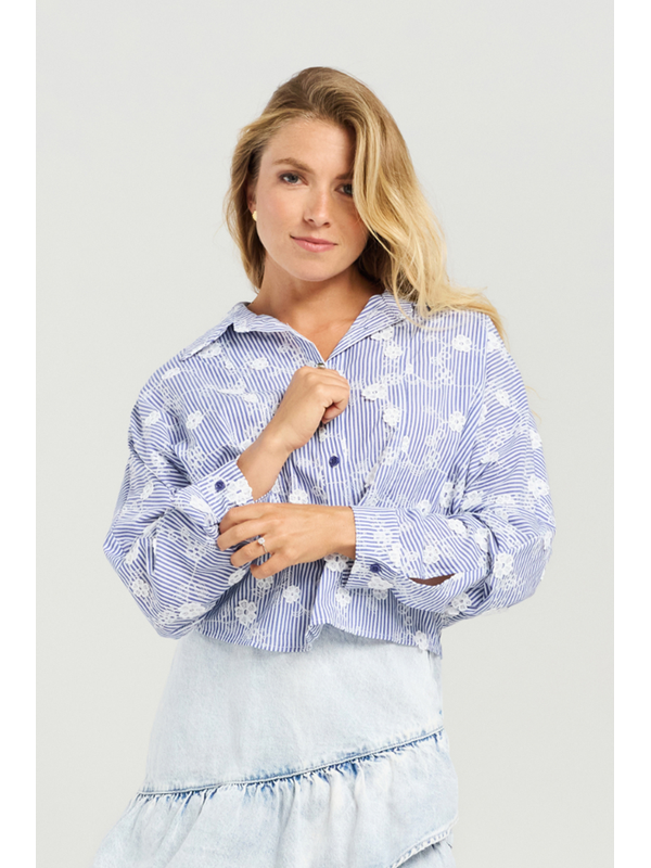Nmbr Rose Vera Blouse
