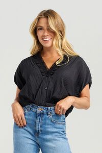 Nmbr Rose Fern Top