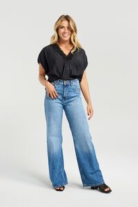 Nmbr Rose Fern Top