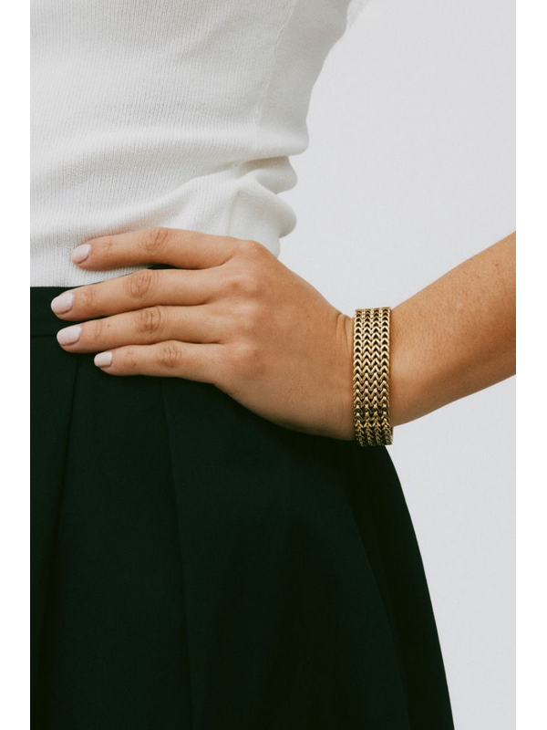 Edblad Lee 18cm Gold Bracelet