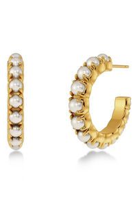 Edblad Lilo Hoops Large Gold Earrings