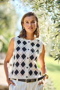 Design Nation Quinn Crochet Vest