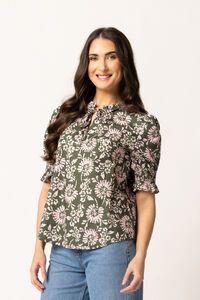 Seeking Lola Firework Flower Emily Top