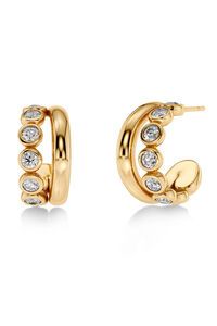 Edblad Grace Gold Hoop Earrings