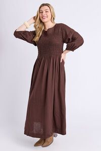 Elm Nora Shirred Dress