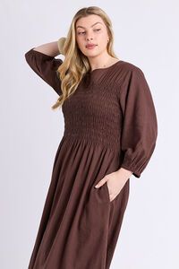 Elm Nora Shirred Dress