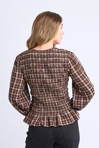 Foxwood Coco Check Top
