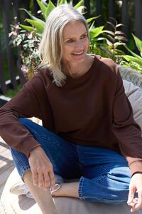 Stella + Gemma Classic Chocolate Sweatshirt