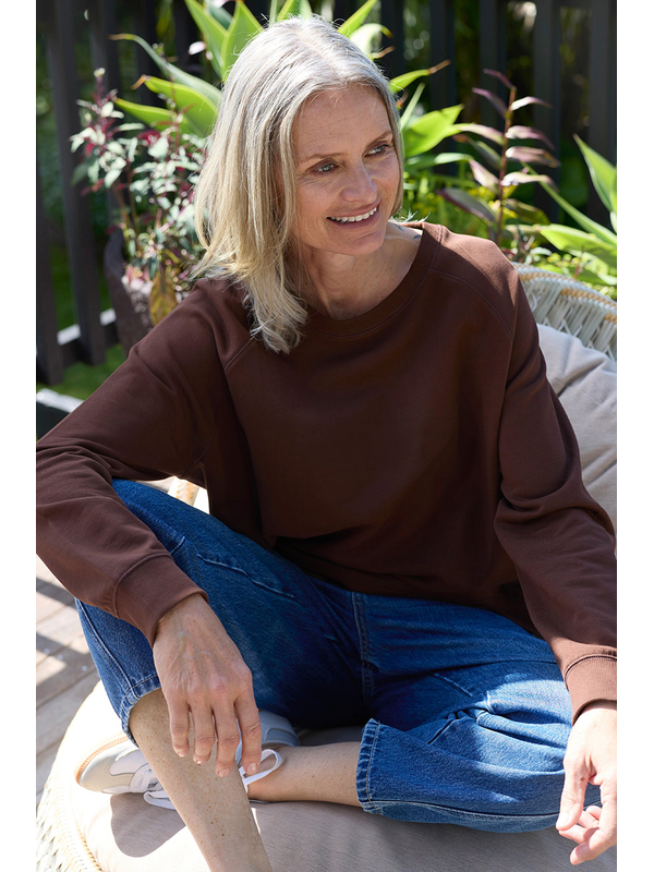 Stella + Gemma Classic Chocolate Sweatshirt
